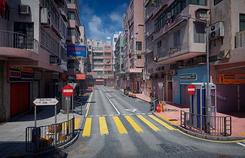 香港街道 - Hong Kong Street