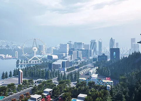 未来城市 - A Futuristic City - LAKE TOWN