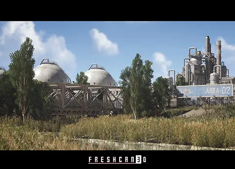 化工厂和炼油厂环境 - Chemical Plant & Refinery Environment (Modular Factory Factory Building Factory)