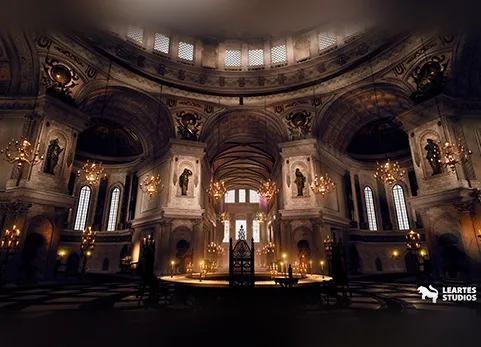 巴洛克式大教堂环境 - Baroque Cathedral Environment
