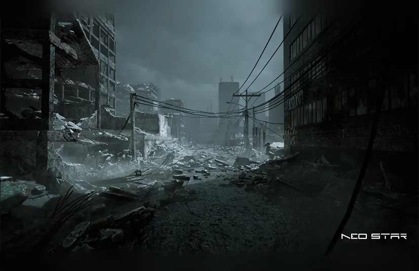 战区残骸 - 被摧毁的建筑物包 - Warzone Wreckage - Destroyed Buildings Pack