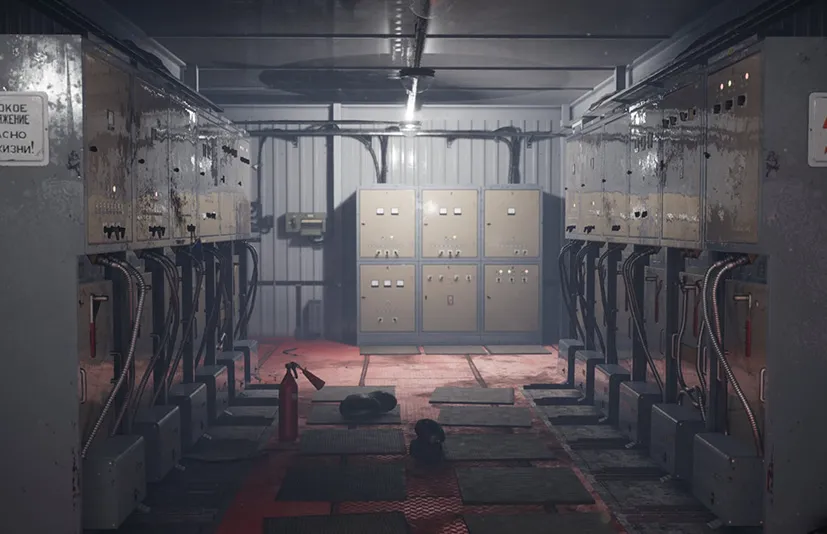 旧苏联变电站 - Power Substation