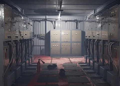 旧苏联变电站 - Power Substation