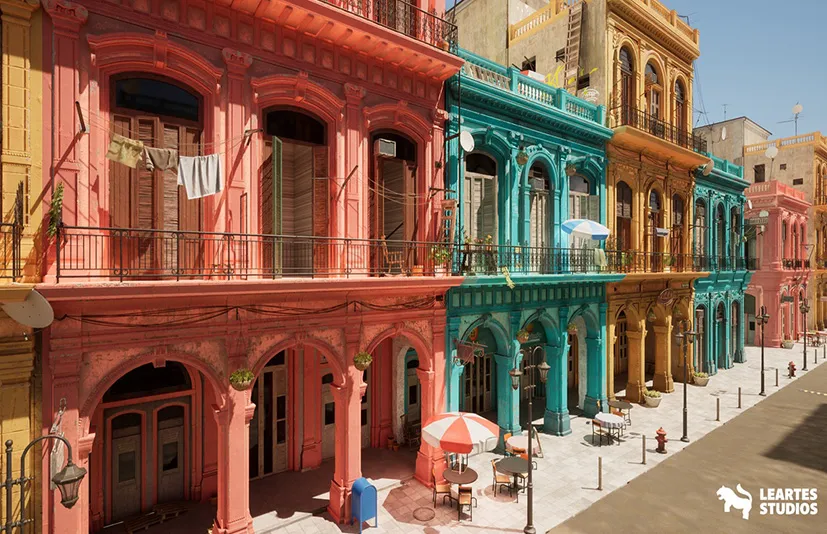 古巴哈瓦那街道环境 - Havana Street Environment