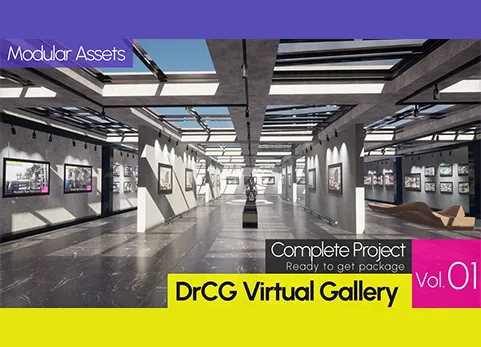 当代艺术虚拟画廊 - DrCG Contemporary Art Virtual Gallery 1.0