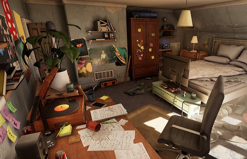 卧室房间环境 - Will's Room Environment (Will'ss Room Environment House Home Interior Bed )
