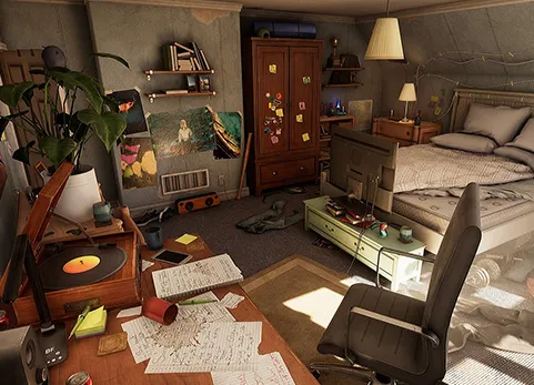 卧室房间环境 - Will's Room Environment (Will'ss Room Environment House Home Interior Bed )