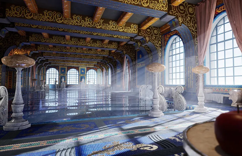 罗马游泳池环境 - Roman Swimming Pool Environment