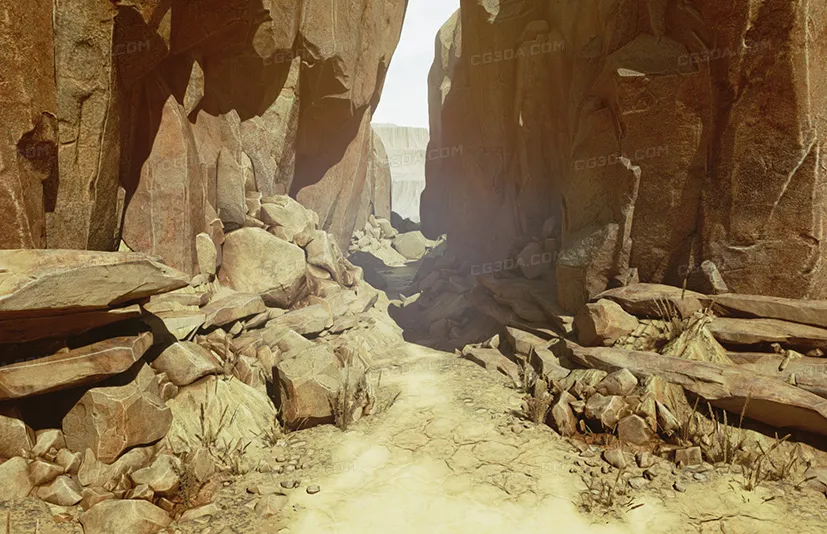 干旱的沙漠-Arid Desert