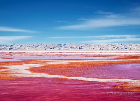 盐地景观 - Salt Landscape