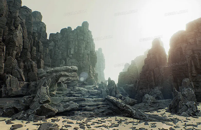 荒地岩石包 - Wasteland Rocks Pack