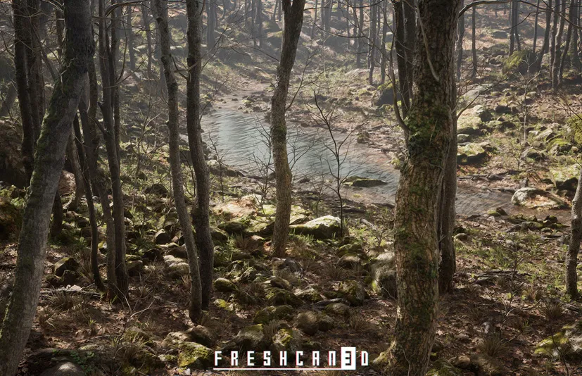 程序橡树林 - Procedural Oak Forest