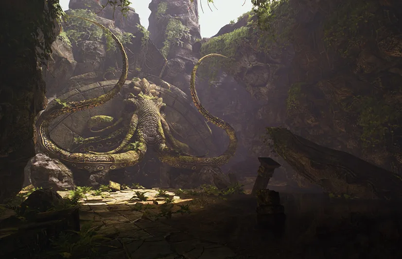 古庙 庙宇环境 - Ancient Temple - Temple Environment