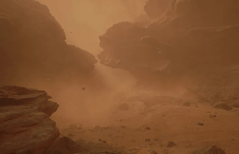 沙尘暴环境 - Sandstorm Environment - Planet-X