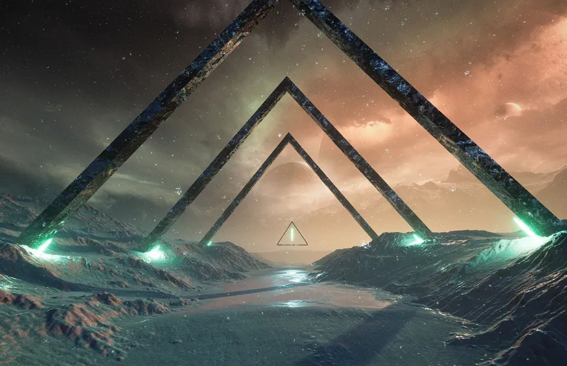 分形冰川 - Elite Landscapes: Fractal Glacier