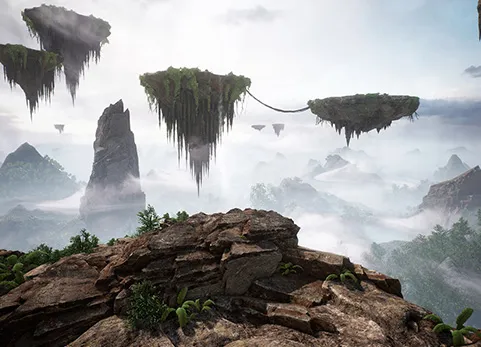 浮岛 - Brushify - Floating Islands