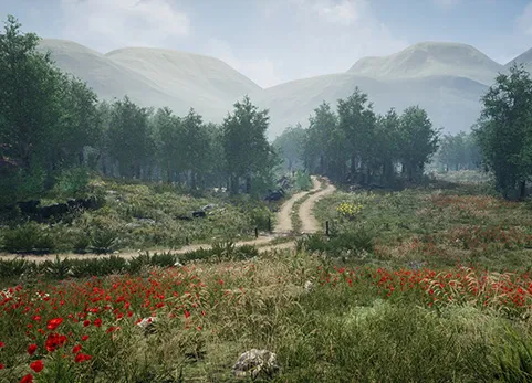 草地环境包 - Meadow - Environment Set