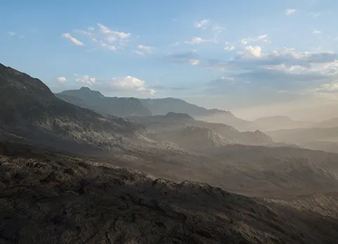 死山景观 - Dead Hills Landscape