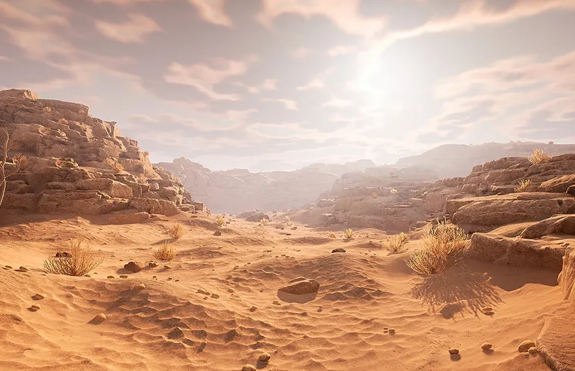 岩石沙漠 - Rocky Desert