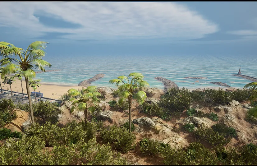 海岛海滩和海岸环境 - Beach and Coast Environment