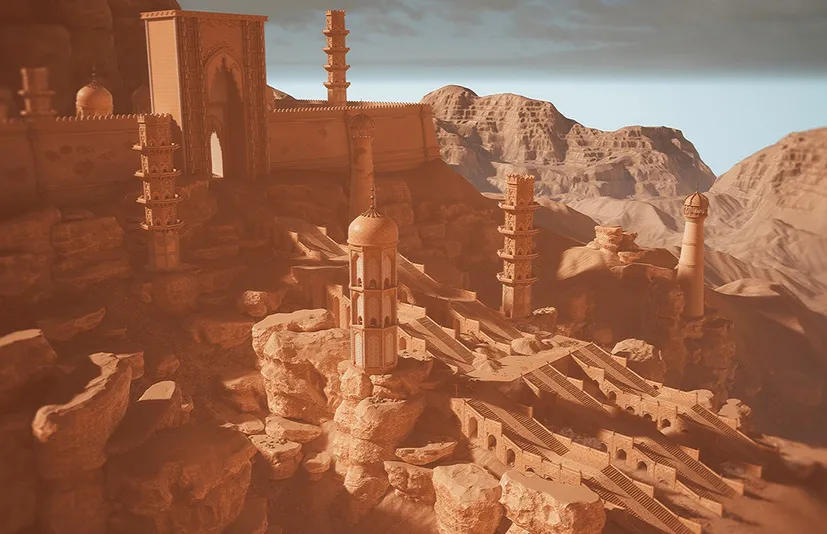 荒城遗址 - Desert City Ruins