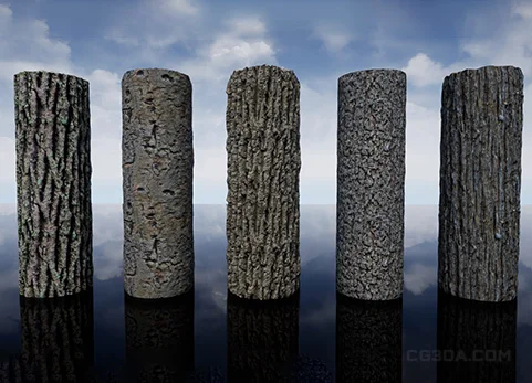 21种真实感自然材质-Gaia's 21 Nature Materials / Photorealistic
