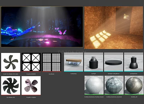 带阴影的体积聚光灯-Volumetric Spotlight with Shadow