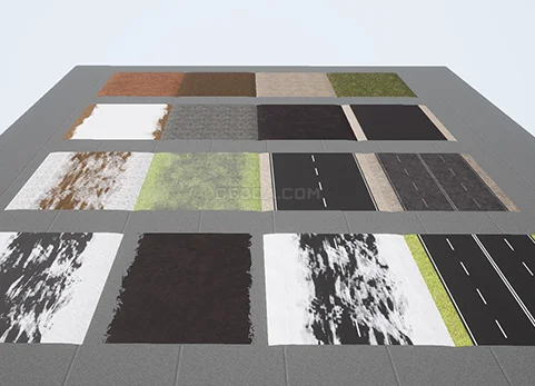 高级路面材质包-Advanced road materials