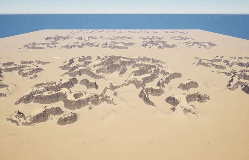 山脉景观Alpha贴图-Alpha Textures