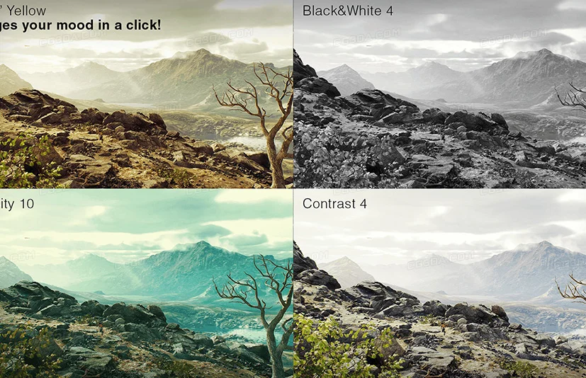 电影级颜色分级包-Cinema Color Grading Pack