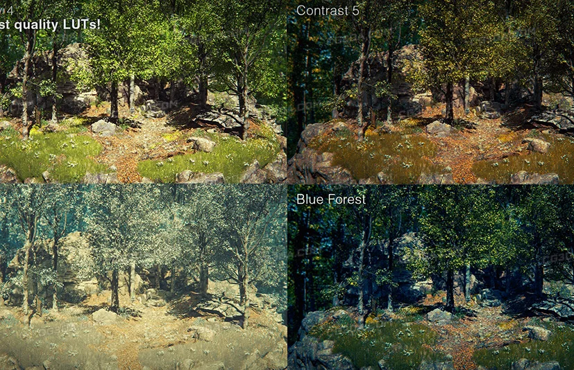 电影级颜色分级包-Cinema Color Grading Pack