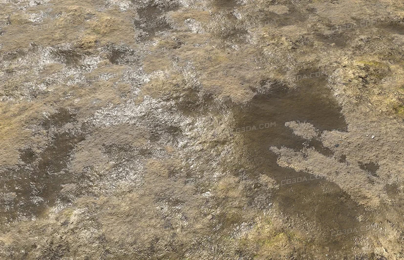 泥土地形混合材质包 2-Dirt Terrain Pack 2