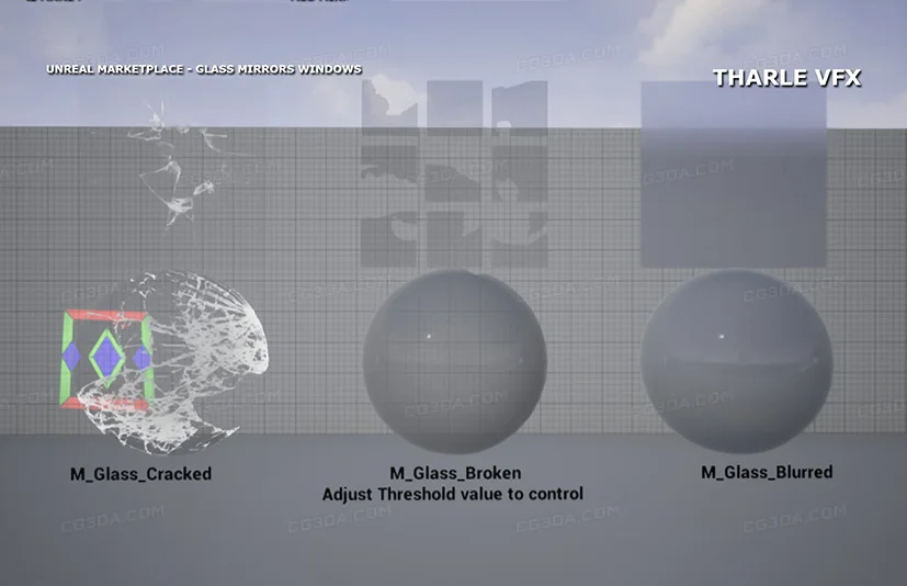 玻璃镜子窗户-Glass Mirrors Windows