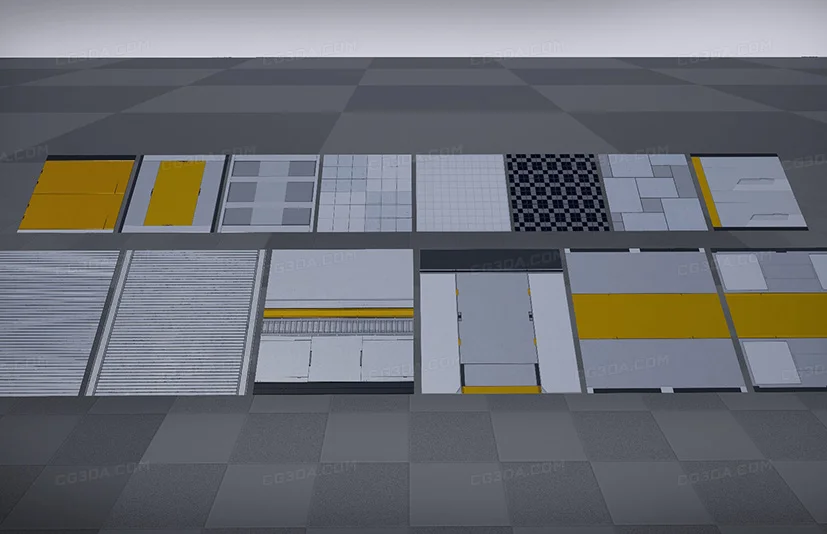 模块化科幻材质贴花-Modular SciFi: Materials & Decals