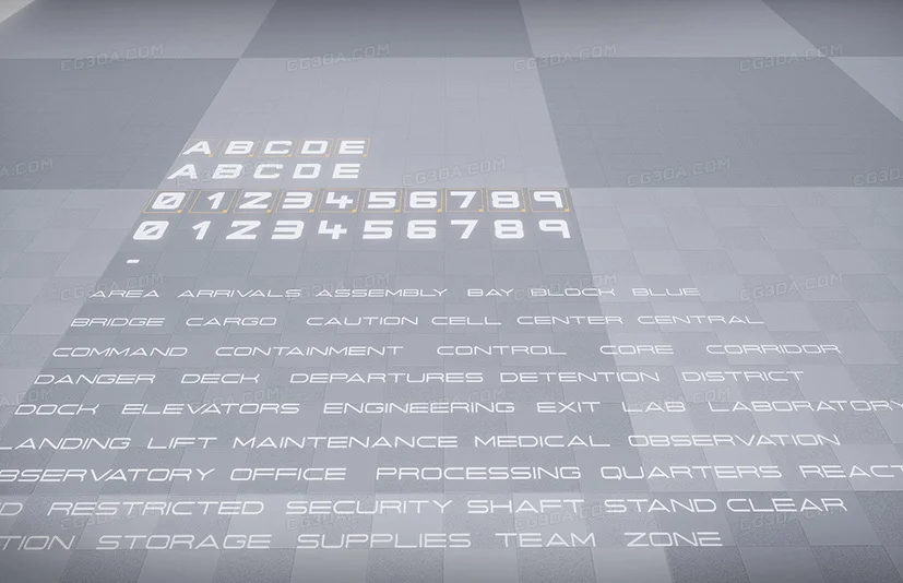 模块化科幻材质贴花-Modular SciFi: Materials & Decals