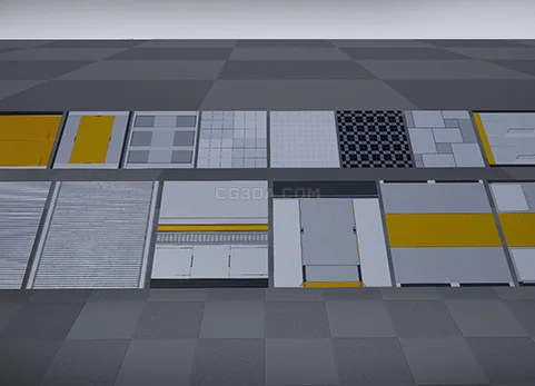 模块化科幻材质贴花-Modular SciFi: Materials & Decals