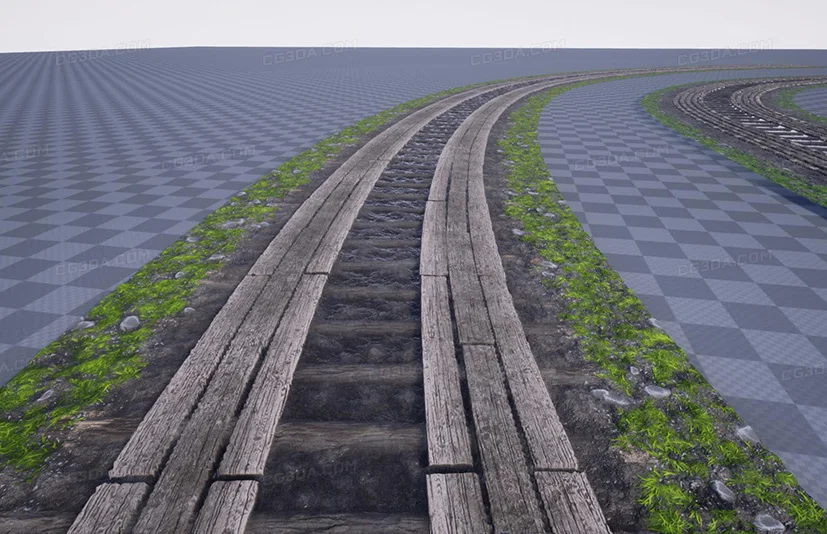 泥泞道路材质包-Muddy Roads Mat Pack