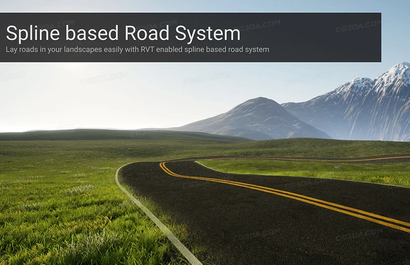 开放世界自定义自动地形材质-OpenLand - Customizable Landscape Auto 