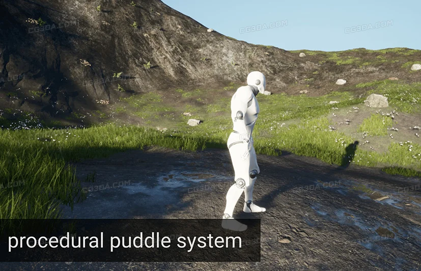 开放世界自定义自动地形材质-OpenLand - Customizable Landscape Auto Material V4