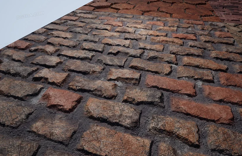 视差砖墙材质Vol.1-Parallax Occlusion Brick Materials Vol.1