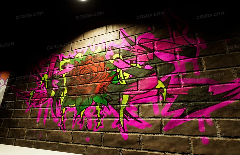 涂鸦贴花材质包-Real Graffiti Decals