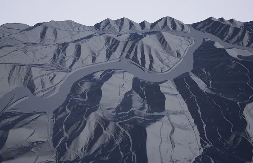 8k高度图 - 8k USA Heightmaps
