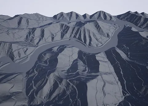 8k高度图 - 8k USA Heightmaps