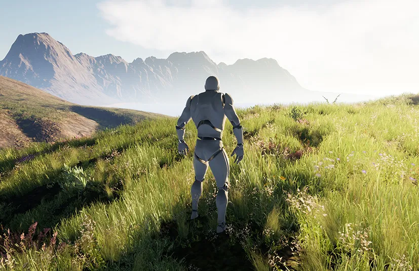 可定制的高级景观材质 - Fully customizable Advanced Automatic Landscape Material