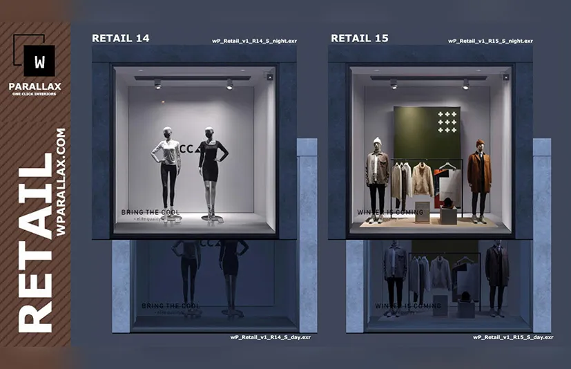 视差贴图 - wParallax Retail I