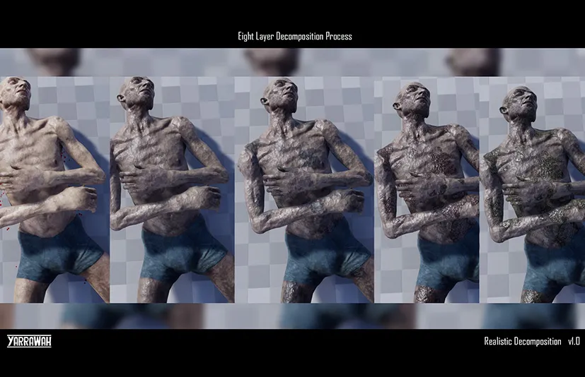 真实的腐化分解效果 - Realistic Decomposition