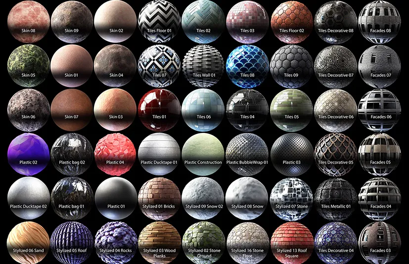PBR材质库 - 99 PBR Materials Vol.01-2