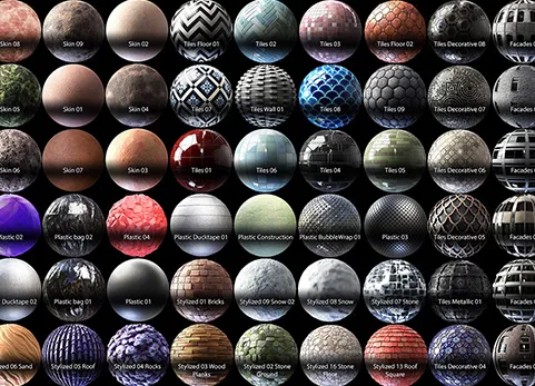 PBR材质库 - 99 PBR Materials Vol.01-2