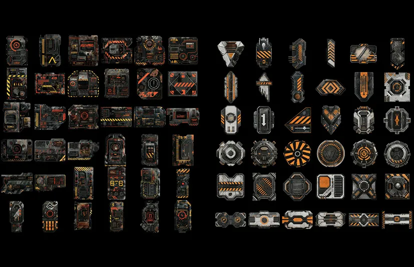 工业贴花 - Industrial Decal