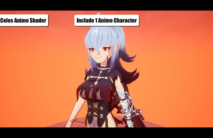 动漫风格三渲二材质 - Celes Anime Shader